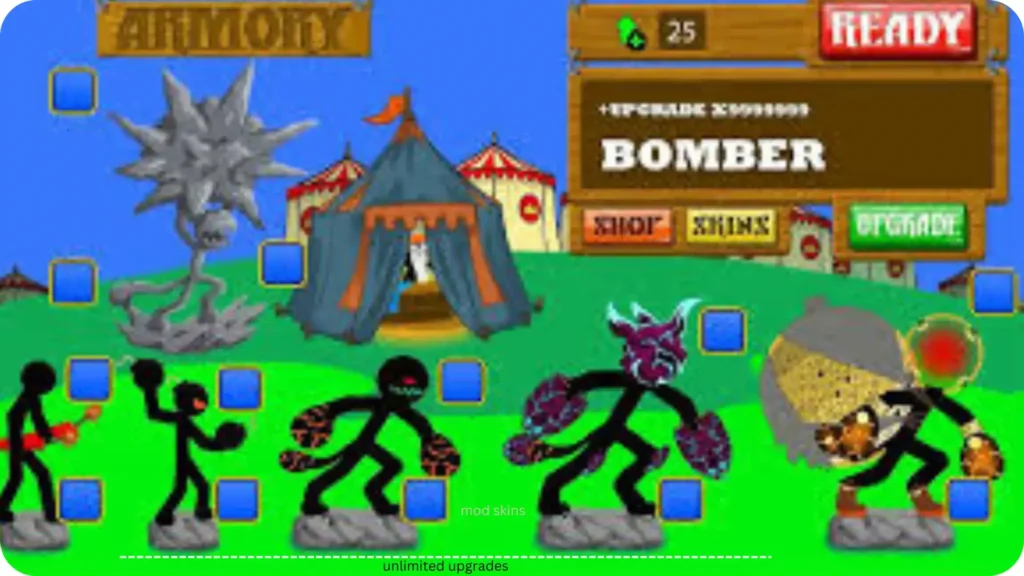 Stick War Legacy iOS 5 armory