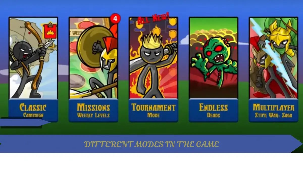 modes in stickwar legacy  mod apk