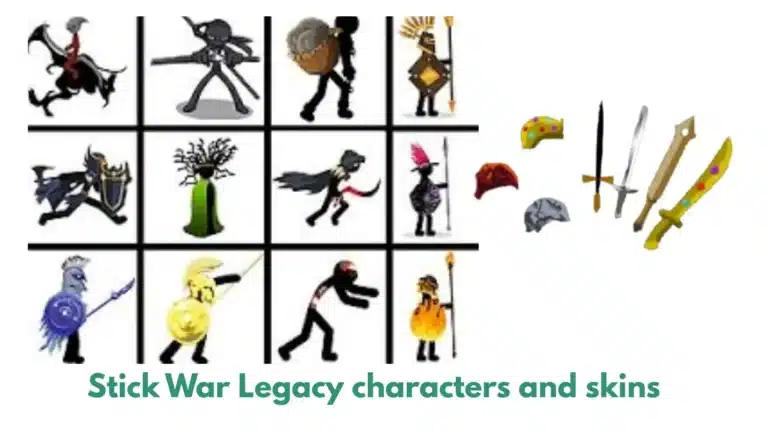 stick war legacy characters -mod skins